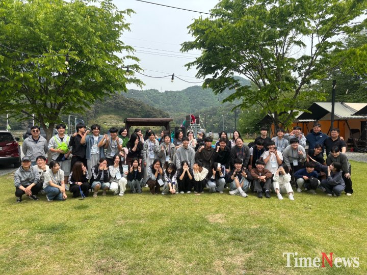 ▲예수그리스도후기성도교회 광주 청소년위원회는 지난 1일 전남 담양의 담양군 일원 글램핑장에서 1박 2일 캠핑 프로그램을 운영했다.