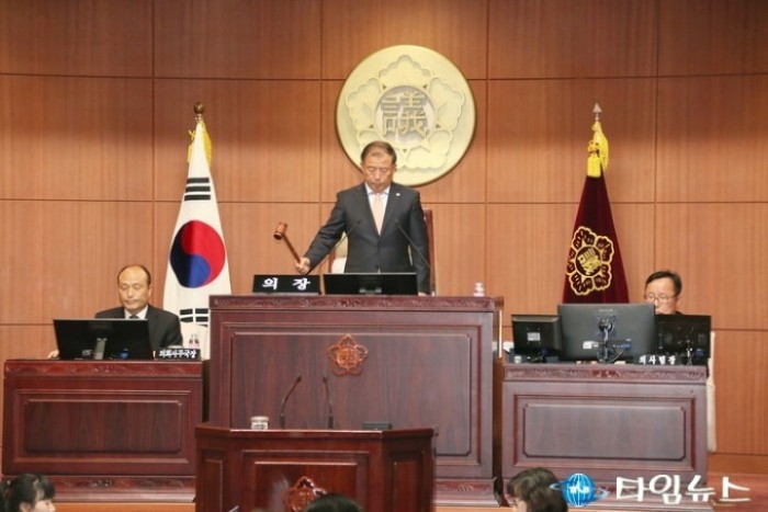 화성시의회 제142회 임시회 개회  