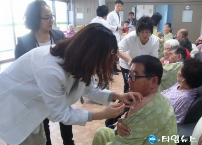 북구보건소, 어르신 폐렴예방 방문접종 실시