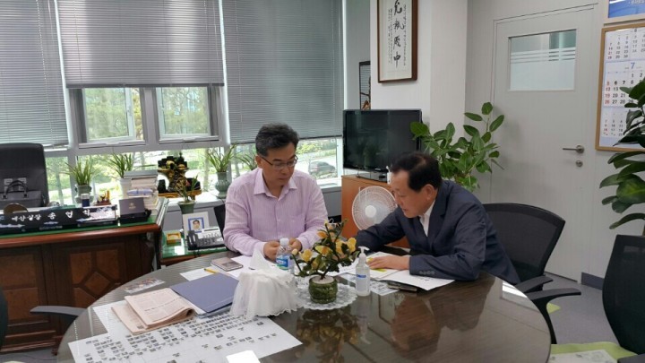 김항곤 성주군수, 내년도 국비확보에 총력 