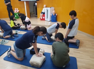 대전시교육청·대전둔산초, 2019년 어린이 재난안전훈련 실시