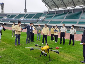 전국체전 경기장...이상무