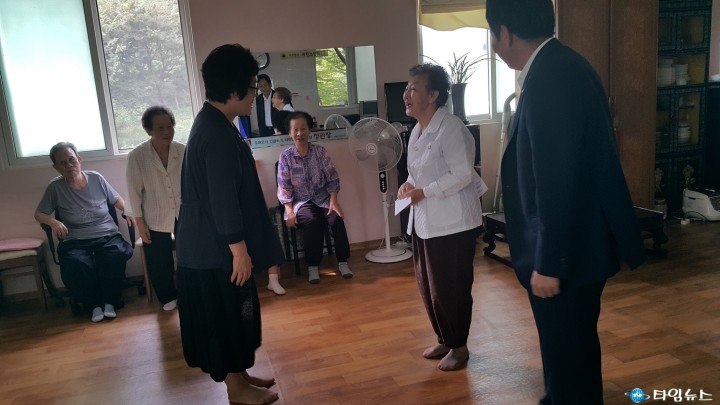 어르신들과 함께하는 성곡동 추석맞이 