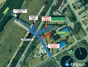 청주시, 공공하수처리시설에 역류방지 수문 설치 추진