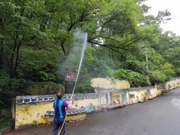 달성군보건소, 주요 관광지 합동 방역 실시 