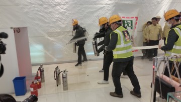 제406차 민방위의 날 화재 대피훈련 실시