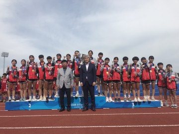 성주여중 하키부 제48회 전국소년체전 금메달 획득!