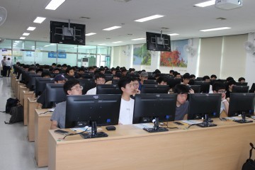 대전충남병무청, 경찰대학생 대상 단체 징병검사 실시