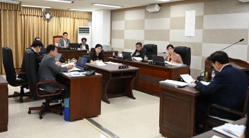 대전 중구의회 행정자치위원회, 행정사무감사 실시