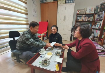 충북남부보훈지청, 설 명절 맞아 보훈가족 현장방문 실시