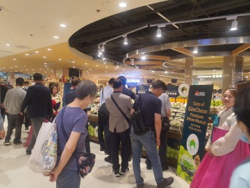 김천시, 2024년 신선 농산물 수출 1,911만 불 기록…샤인머스켓 포도 큰 성과