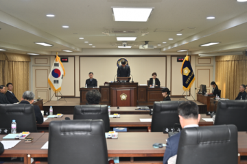 대전 중구의회, 제3차 본회의에서 13건의 안건 처리