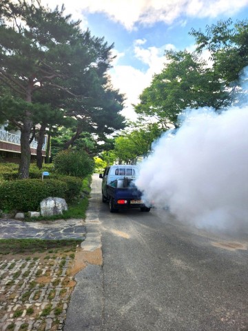 함평군, 집중호우 피해지역 감염병 예방 긴급 방역…군민 건강 보호 총력