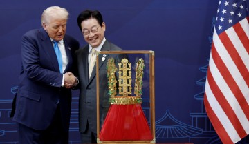 [경주APEC] 트럼프, 李대통령 '핵잠'에 "대단"…"관세협상 제일 잘한 리더"