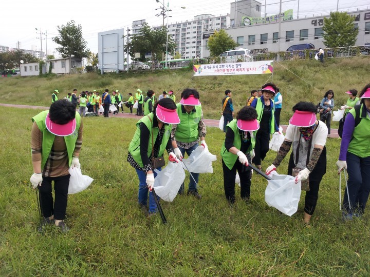 대전 중구, 귀성객 맞이 ‘깨끗이 깨끗이’