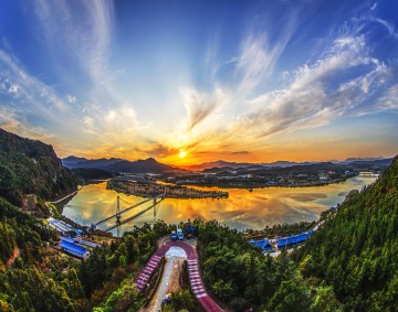 2022 봄시즌 비대면 안심관광지로 선정된 상주 경천섬