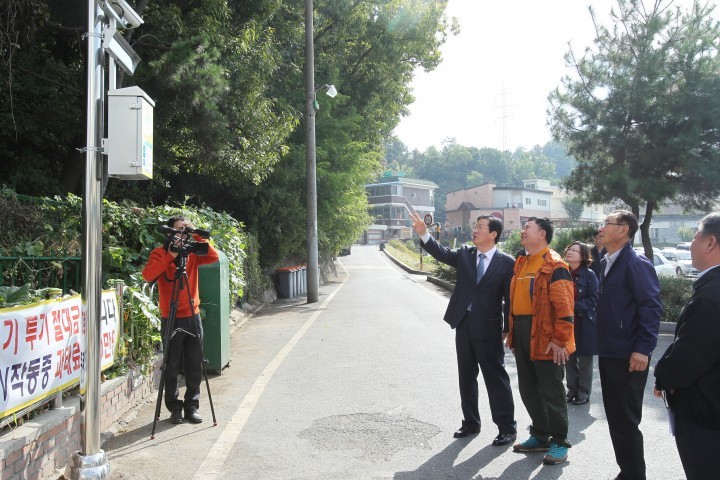 대전 서구, 불법투기 감시용 시스템 스마트 CCTV 설치