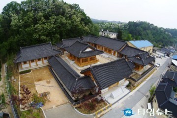 선성현 문화단지 조성사업 한옥체험관 공사 마무리