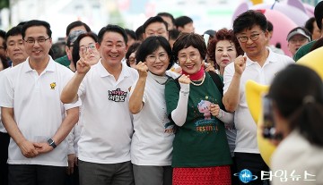 대전 0시 축제 속 나도 주인공…박희조·서철모·김인식·최선희·최충규