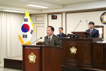윤양수 중구의회 의원, 구민 삶 지키는 지방의회 역할 강조