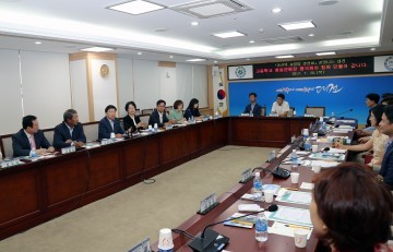 권선택 대전시장, 고교 총동문회장 협의회와 간담회 가져