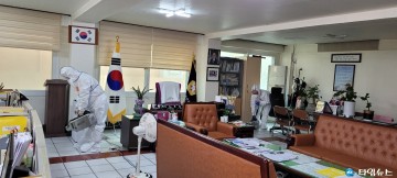 특수임무유공자회 충청북도지부, 코로나19 특별방역실시