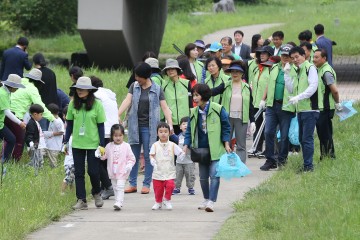 광주시 동구 학동, 광주천 환경정화활동 펼쳐