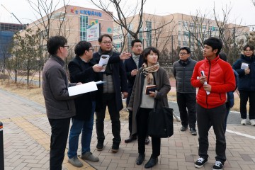 세종시의회 공공시설물 인수점검 특별위원회, 소담동·보람동 교통시설 현장점검 실시