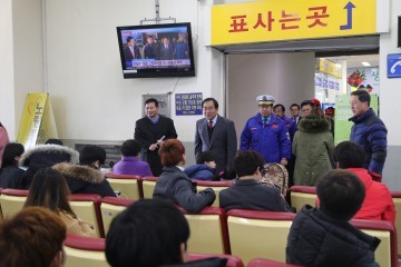 이승훈 청주시장 설연휴 시민생활 현장 점검