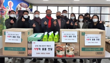 경북도 대변인실, 설 맞아 노인복지시설과 전통시장 찾아