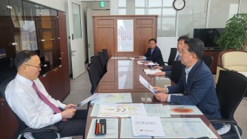 구미 시민운동장 개‧보수 등 교부세 건의 위해 행안부 방문