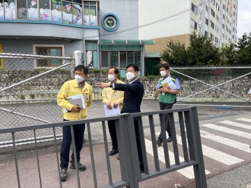 박병규 광산구청장 당선인, 호우대비 상습침수지 현장점검