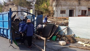 군산시 해신동 악취·미관저해 ‘빈집’ 환경정비