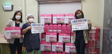 의성군 조옥란한과, 의성군가족센터에 한과 100박스 기부