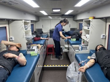 구례군, 동절기 혈액 수급 안정화 위한 헌혈 행사 개최 