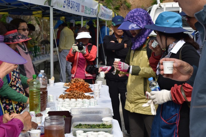첫 화장산 산나물축제, 6차 산업 기대 높였다