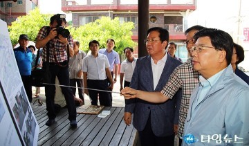 권선택 대전시장, 안전 취약지역 현장점검