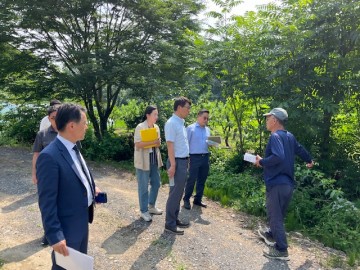 대전 서구, 우기철 재해예방 농업기반시설 현장점검 실시