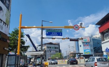 어린이보호구역(스쿨존)  무인교통단속장비 설치 완료