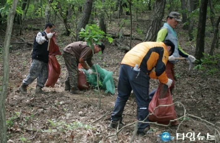 경주시 야생동물 불법포획시설 제거