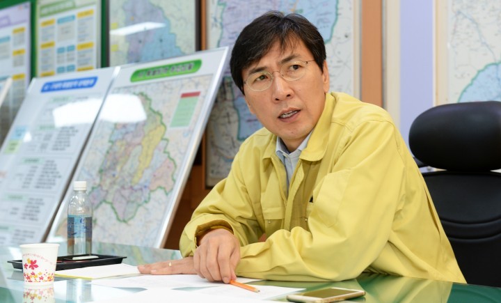 안희정 지사, 차단방역 현장 점검
