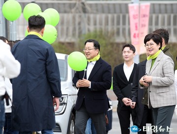 테미봄축제 참석한 이장우 대전시장