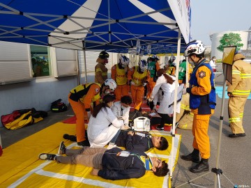 충주시 재난대응 안전한국훈련 진행 화재 및 지진 대피 대응능력 향상