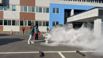 상주시청, 상주소방서와 소방합동훈련 실시