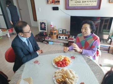광주보훈청, 광복 80주년 맞아 독립유공자 배우자 위문  