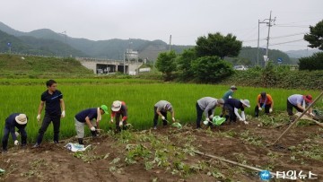 호우 피해복구, 온정 손길 이어져