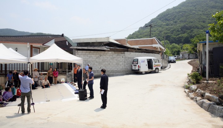 대전 서구, 산직동 마을안길 우회도로 준공