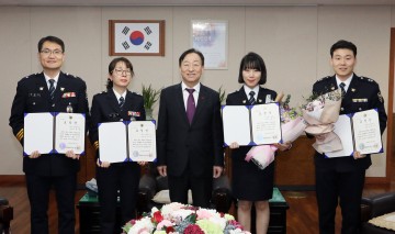 대전시교육청, 학교폭력예방 유공 학교전담경찰관 표창 수여