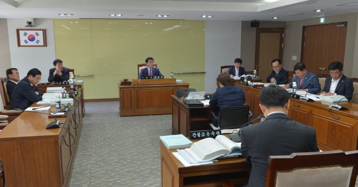 충남도의회 안건해소위, 내포신도시 진입도로 조기 착공 촉구