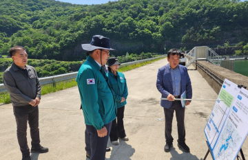 영산강유역환경청, 여름철 풍수해 대비 동복댐 현장점검